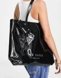 Ted Baker Plain Bow Icon Bag - Nicon / Black - Large