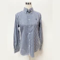 Ralph Lauren D Kendal Long Sleeve Shirt - Dark Blue/White - 12