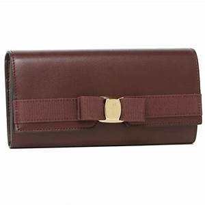 Salvatore Ferragamo Purse - Maroon - Long