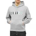 Kenzo 3D Logo Popover Hoodie - Pearl Grey - SMALL