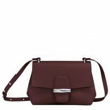 Longchamp Roseau Crossbody - Burgundy - Medium 10094HPN009