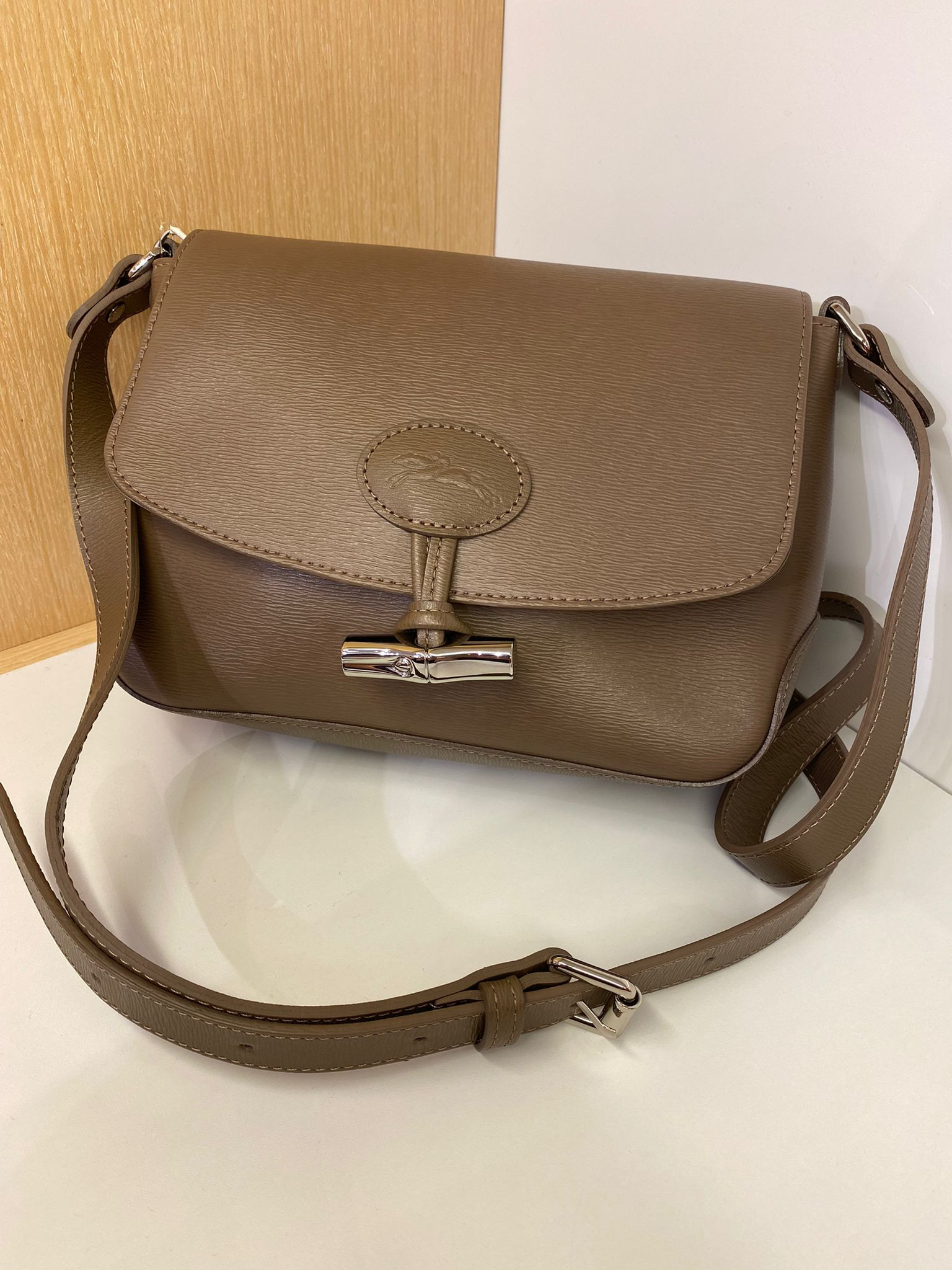 Longchamp Roseau Crossbody - Taupe - One Size L2079871015