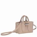 Longchamp Roseau Top Handle Crossbody - Sand - Mini 10057HPN414