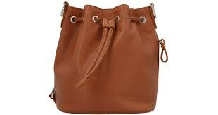 Longchamp Crossbody Bucket Bag - Caramel - Large 10062021F72