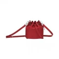 Longchamp Foulonne Bucket Bag - Red - Small With Long Strap 10061021545