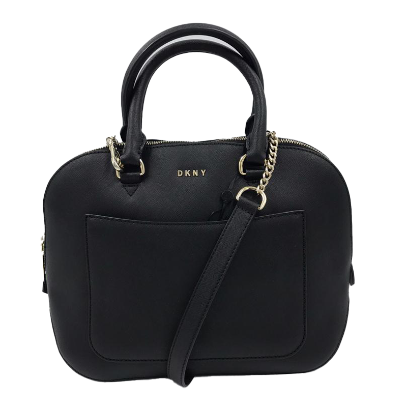 Dkny Saffiano Large Satchel - Black - R81D1285