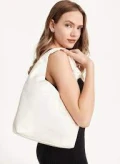 Dkny Bucket Bag Sasha Hobo R21AZS02 - White - Medium