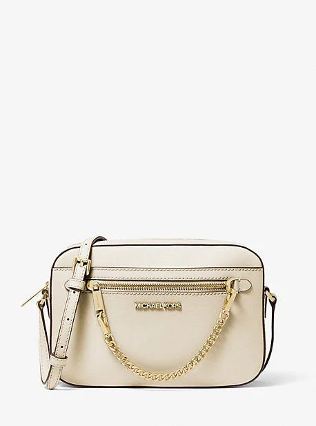 Michael Kors Jet Set Crossbody - LT Cream - 35S1GTTC7L / 24 X 16 X 5 CM