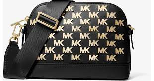 AzuraMart Michael Kors Jet Set Embellished Faux Leather Dome