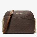 Michael Kors Dome Crossbody - Brown - 35F1GTVC6B / 22 x 18 x 9 cm