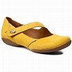 Clarks Shoes - Felicia Plum /  Yellow - UK 6