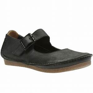 Clarks Shoes - Janey June Black - UK 3.5