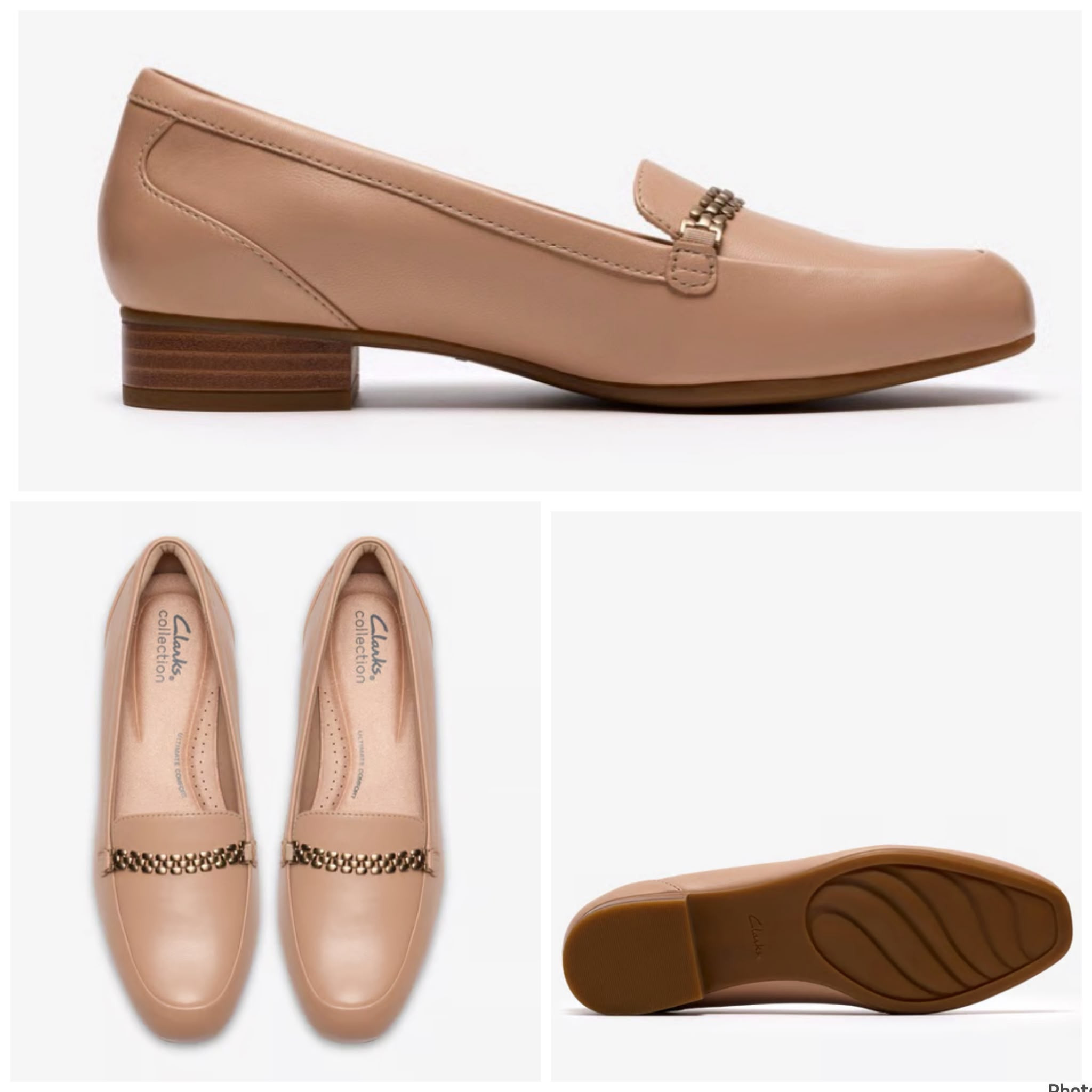 Clarks Shoes - Juliet Mia Beige - UK 6