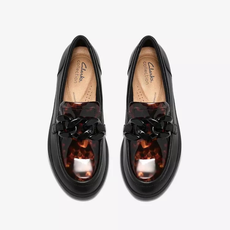 Clarks Shoes - Zylah May Black Multi - UK 3