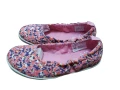 Clarks Shoes Aisha Skip - Pink Canvas - UK12/EUR30
