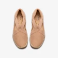 Clarks Shoes - Elaina Dusk Beige Nubuck - UK 6