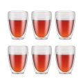 Bodum Pavina Outdoor Tumblers 350ml , 12oz - Clear - Set of 6