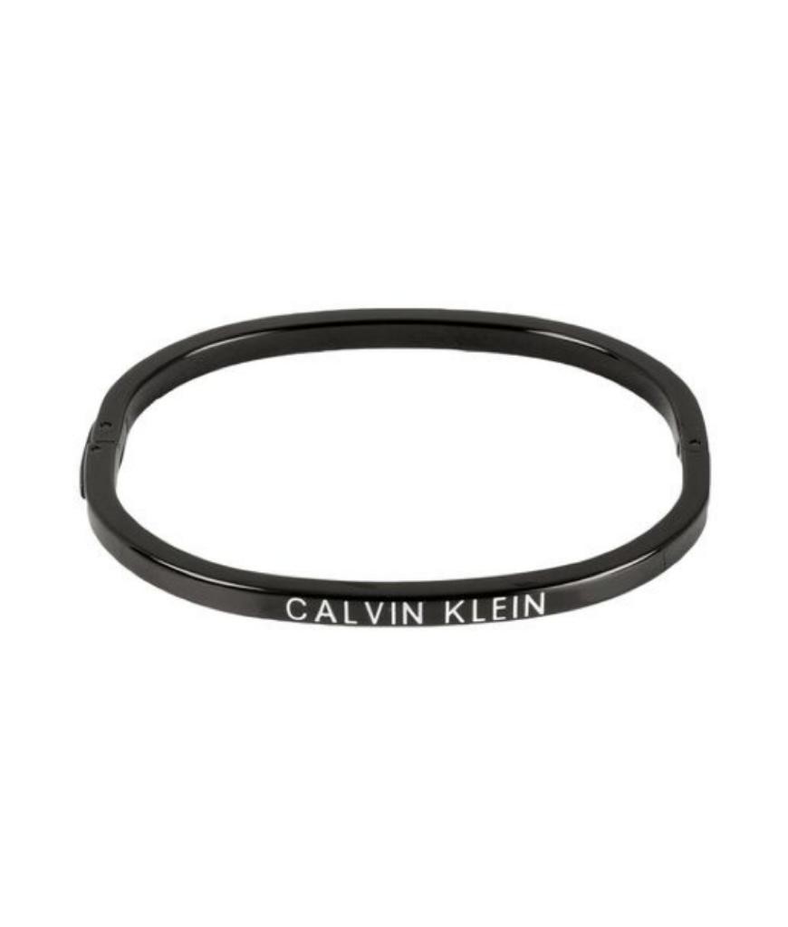 Amazon.com: Calvin Klein Jewelry Women's Ionic Plated Thin Gold Steel Hinge  Bangle, Color: Gold Plated (Model: 35000313): Clothing, Shoes & Jewelry