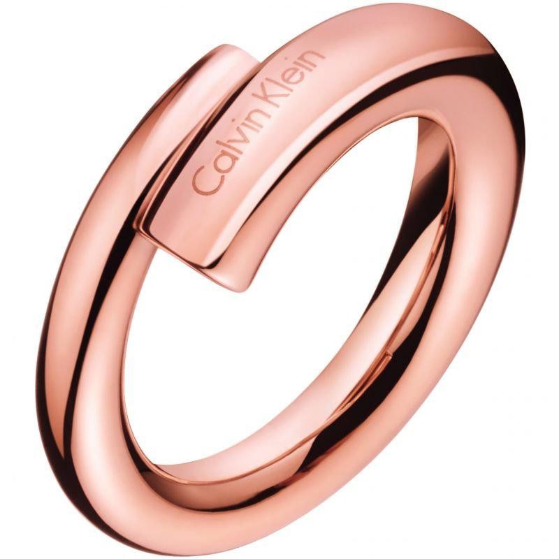 Furnace dedication Brick AzuraMart - Calvin Klein Ring - KJ5GPR100107 - Rose Gold. - 7.5CM (W7)