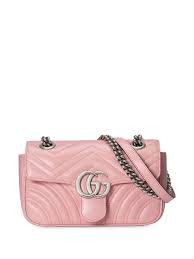 Gucci GG Marmont Crossbody - Pink - Mini 446744DTDIP