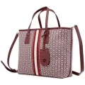 Tory Burch Gemini Link Tote - Royal Burgundy - Small 53304