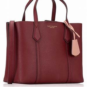 AzuraMart - Tory Burch Perry Triple Compartment Tote - Tinto/Maroon - Small  56249