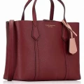 Tory Burch Perry Triple Compartment Tote - Tinto/Maroon - Small 56249