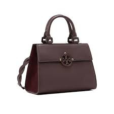 Tory Burch Miller Top Handle/Crossbody - Tempranillo - One Size