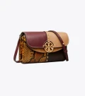 Tory Burch Miller Wallet Crossbody - Dark Caramel / 84076 - One Size