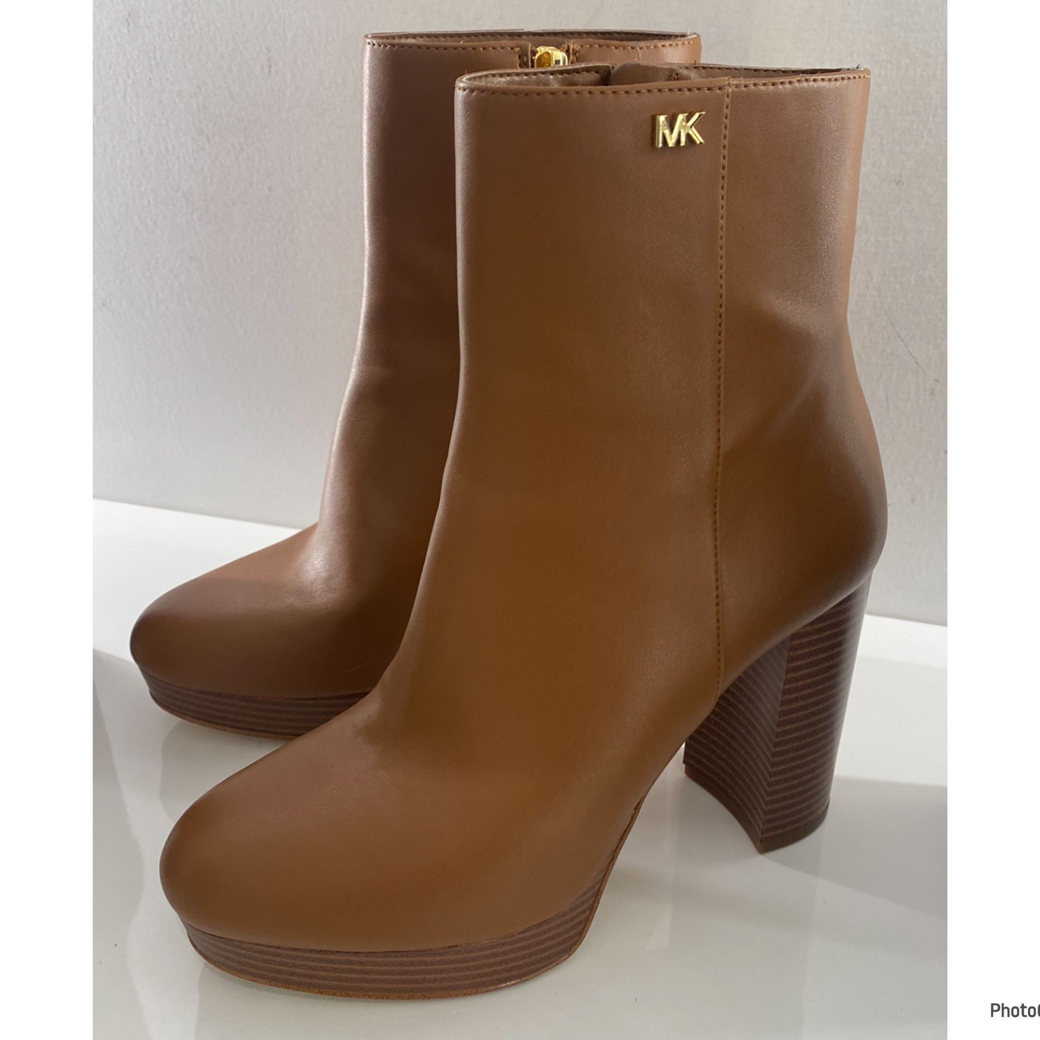 Michael Kors Joanna Boot - 49F3JNHE5L / Luggage - UK5 / US8