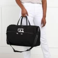 Karl Lagerfeld K/Kocktail Nylon Weekender Bag - Black - One Size 208W 3005