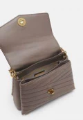 Tory Burch Kira Top Handle Satchel - Gray Heron - One Size 61674