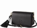 Tory Burch 67303 French Gray/Silver Hardware Thea Mini Bag Women's Crossbody:  : Fashion