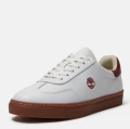 Timberland Sneaker - Lisbon Low Lace Sneaker / TB0A2PE5AFW1M / White Full Grain With DK Red - 10M / UK9.5 / 28CM / EUR 44