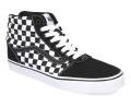 Vans Men Ward Hi Checkerboard - White/black - Uk 9
