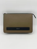 Furla Man Techinal Clutch - Militare - 25 x 17 CM