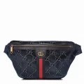 Gucci Beltbag - Velvet Blue / Beige - Small