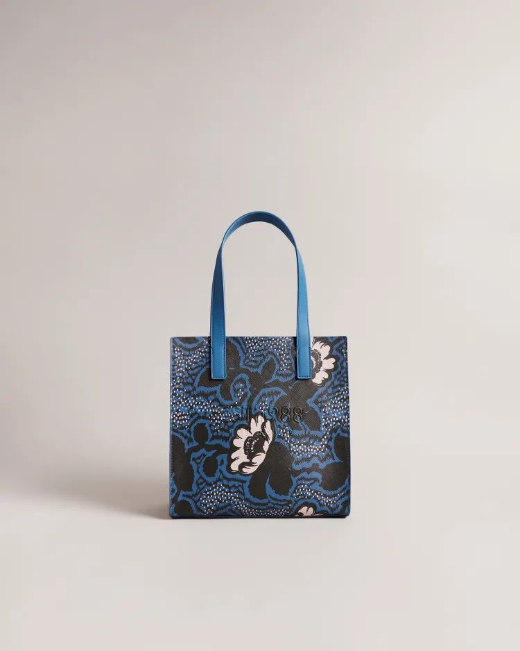 Ted Baker Graphic Floral Icon Bag - Diacon / Dk-Blue - Small 266214