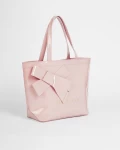 TED BAKER KNOT BOW ICON BAG - PALE PINK - SMALL 253164