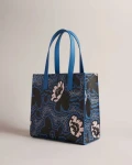 Ted Baker Graphic Floral Icon Bag - Diacon / Dk-Blue - Small 266214