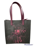TED BAKER BOTANICAL FLORAL ICON BAG - ROZALEY / BLACK - SMALL