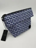 Ted Baker Men Wash Bag - Navy / White - One Size