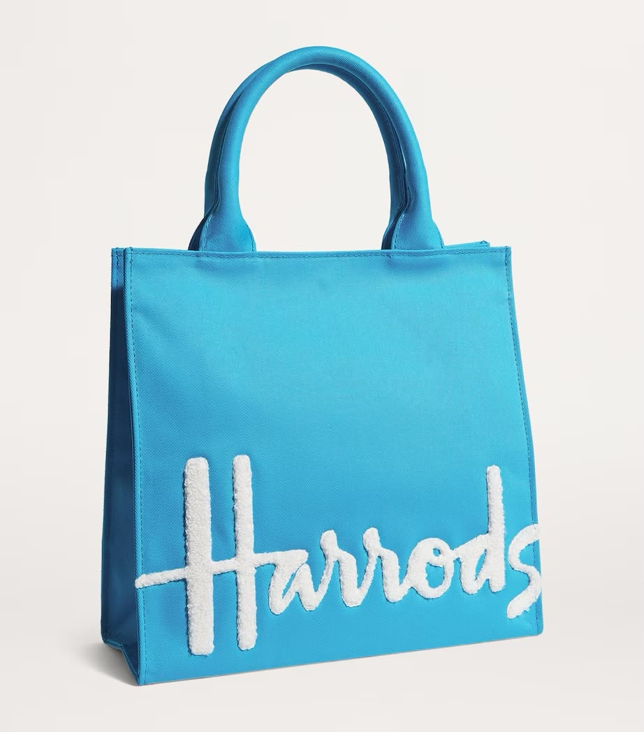 Harrods Grab Bag - Blue - Small
