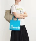 Harrods Grab Bag - Blue - Small