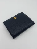 Tory Burch Blake Wallet - Black / Devon Sand - Small 84691