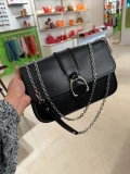 Longchamp Amazone Shoulder Bag - L1358930001 / Black - Large 30 x 19 x 8 cm