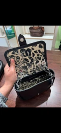 Longchamp Amazone Shoulder Bag - 10022930001/ Black - Small