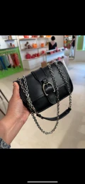 Longchamp Amazone Shoulder Bag - 10022930001/ Black - Small