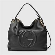 Gucci Soho Hobo with long strap - Black - One Size