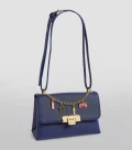 Harrods London Charms Cross-Body Bag - Navy - Small